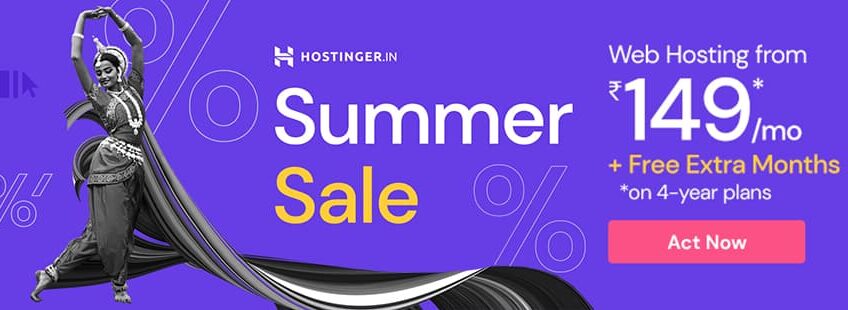 SaveOn - Hostinger Summer Sale